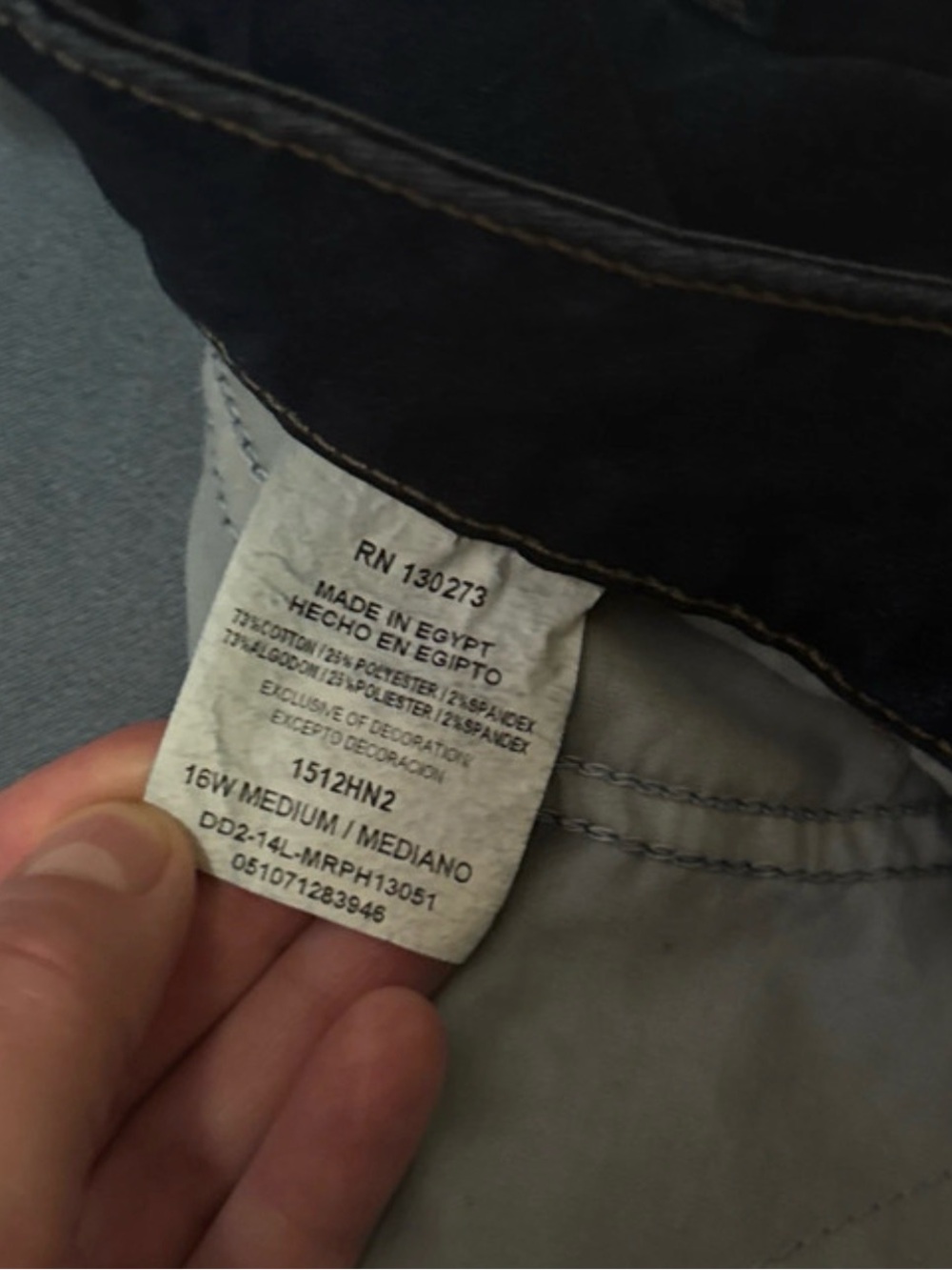 Riders by Lee women’s cropped jeans size 16 - Picture 3 of 4